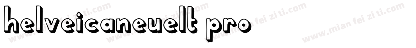 helveicaneuelt pro 6字体转换